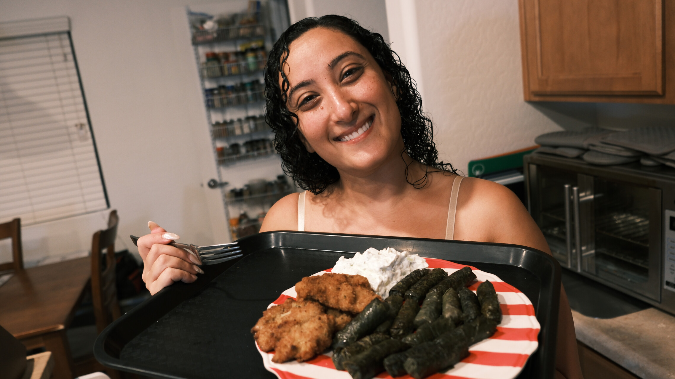 Bunkin' proudly presenting a delicious and artfully arranged culinary creation, a feast for the eyes.