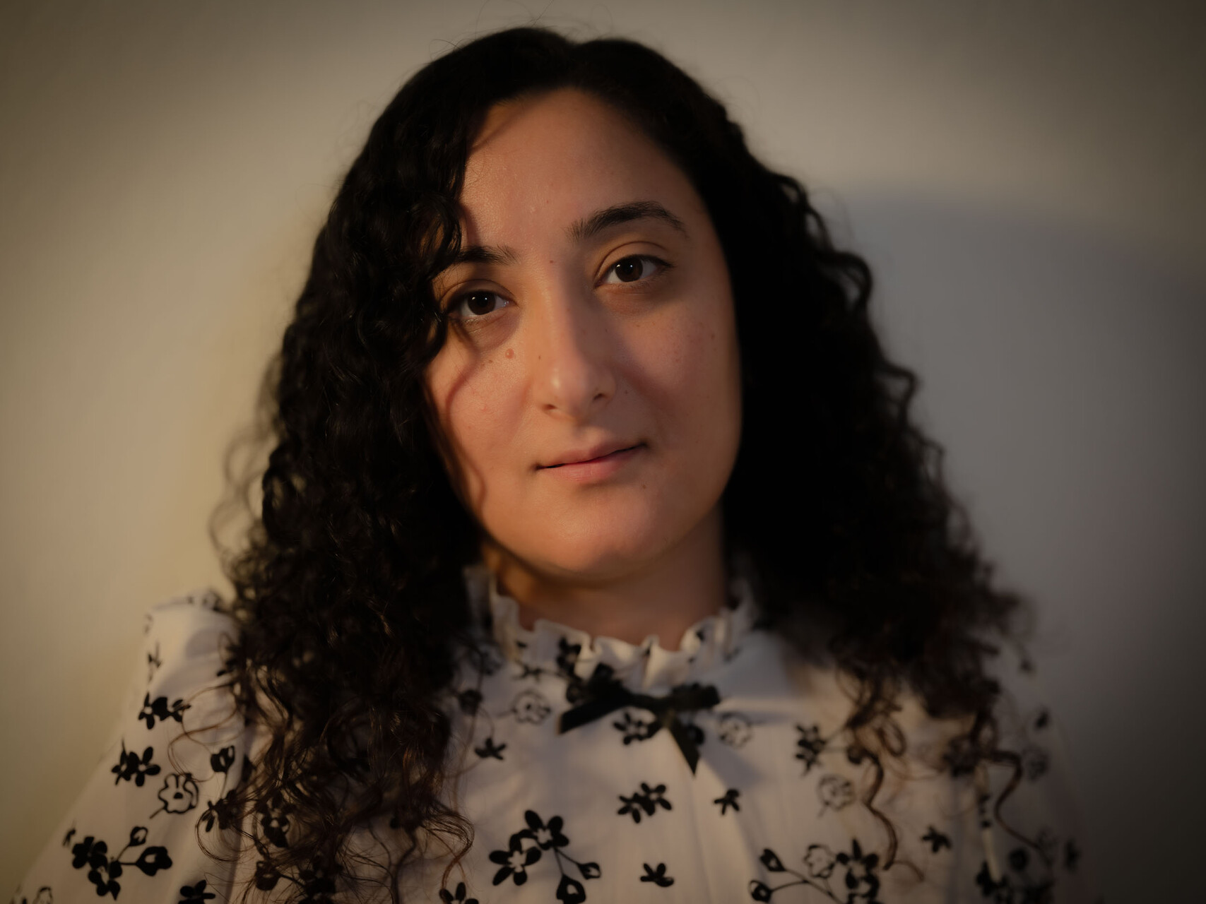 A thoughtful and serene portrait of Bunkin' looking regal in her everyday royal wear.