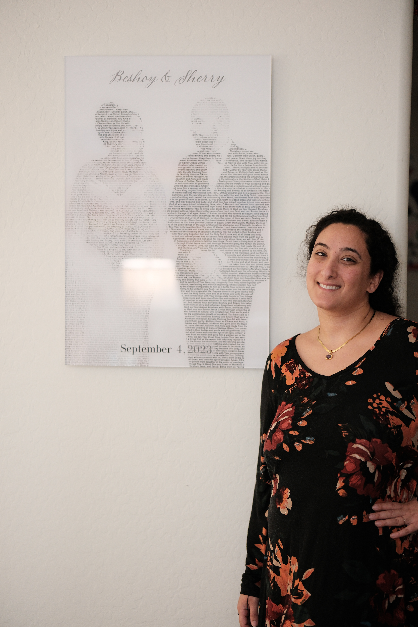 The cherished artwork symbolizing the loving union and enduring power of Bunkin' and Beshoy.